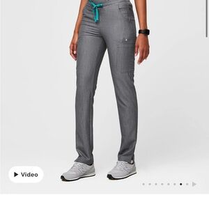 FIGS Yola Skinny Scrub Pant XXS Graphite